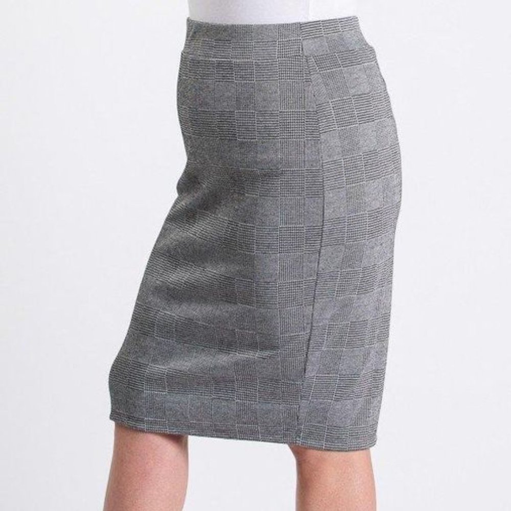 Grey Pencil Skirt  - Plus Size 2X - Ragdoll Brand
